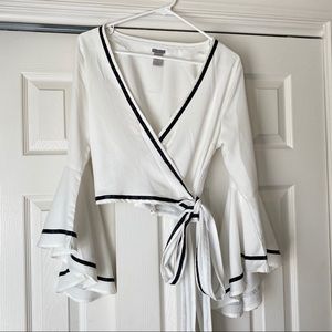 Charlotte Russe wrap top